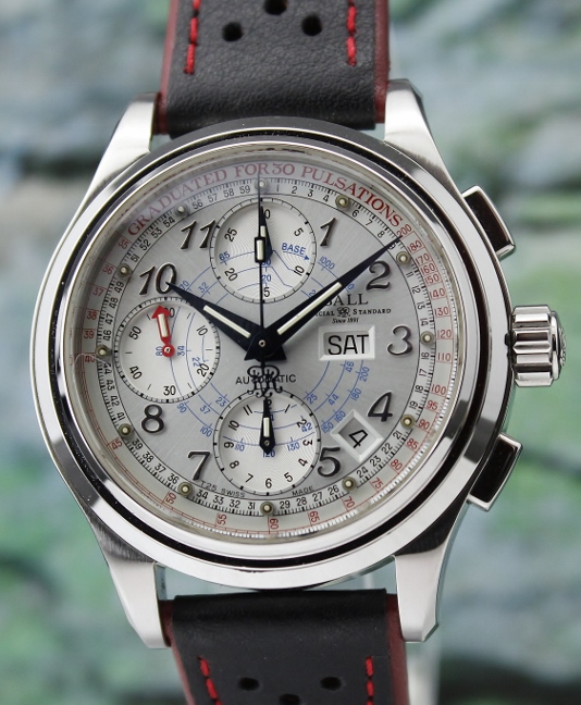 (image for) BALL TRAINMASTER PULSOMETER CHRONOMETER AUTOMATIC CHRONOGRAPH WATCH / CM1010D